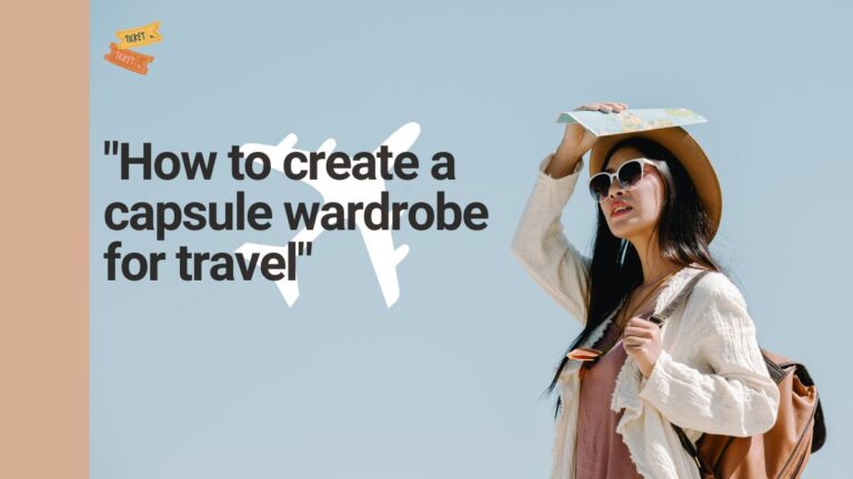 How to Create a Capsule Wardrobe for Travel ?