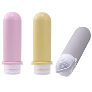 Silicone Travel Bottles for Toiletries, 90ml